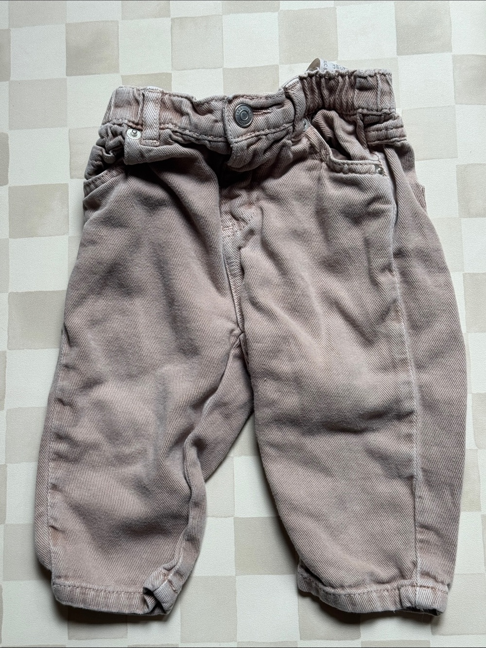 Zara Kids Light Brown Jean Casual Pants